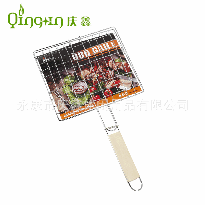 厂家供应圆型汉堡烧烤网 BBQ烧烤架 户外野营烧烤工具详情11