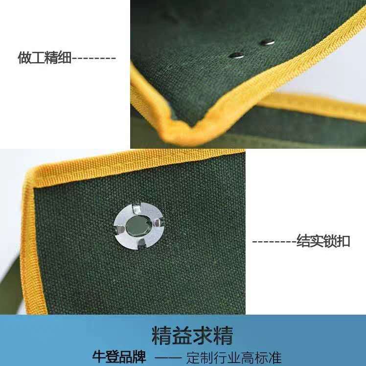 包邮电工帆布工具包 电工包五金工具袋 工具帆布包多功能维修挎包详情4
