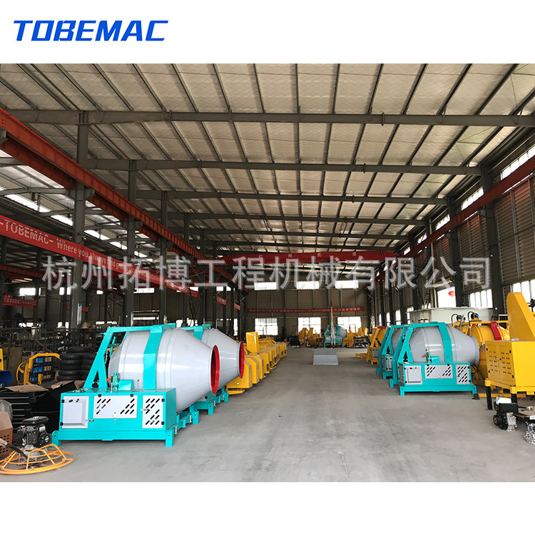 【厂家直销】混凝土搅拌机 350型卧式自动上料搅拌机详情8