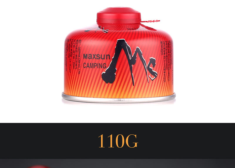 Maixian High-altitude outdoor portable explosion-proof flat gas cylinder Portable high-cold and high-altitude picnic and camping stove flat gas cylinder pic 12