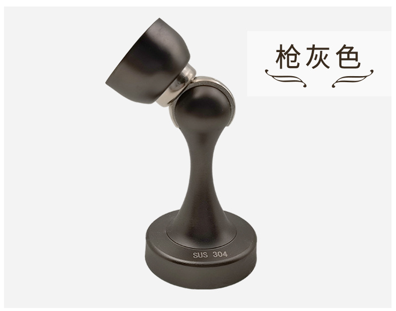 304不锈钢门吸 免打孔强磁防撞门挡卧室卫生间新款磁性防盗门墙吸详情18