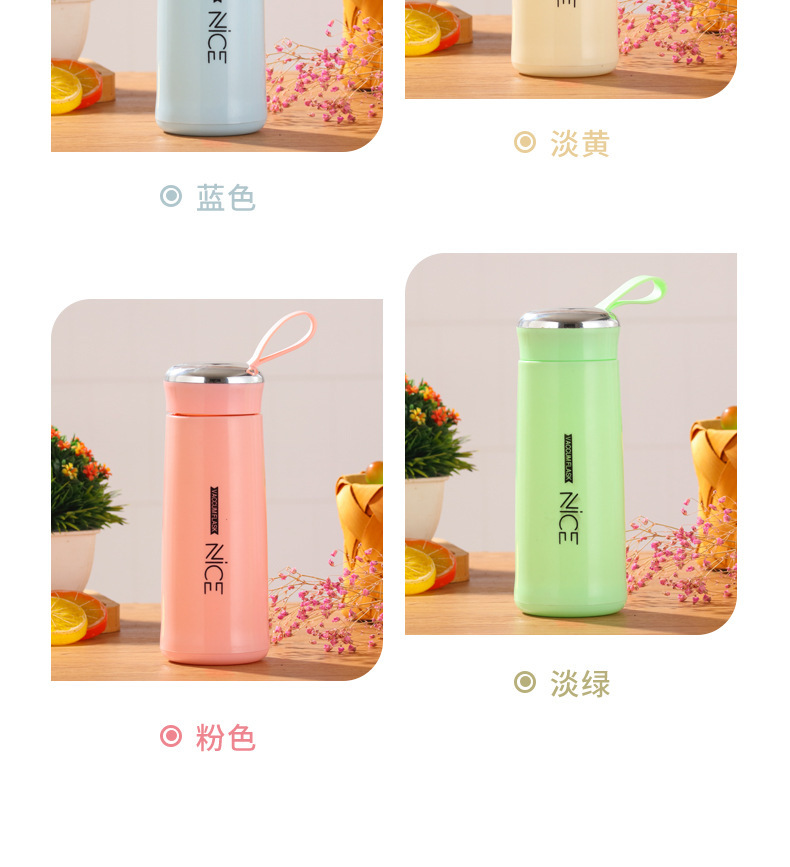 时尚奈斯杯礼品杯定制便携塑壳双层玻璃杯水杯印logo商务广告杯子详情11
