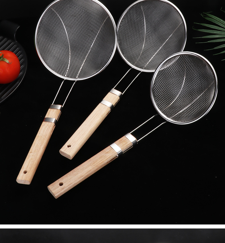 漏勺过滤网大号捞篱捞面漏线漏网不锈钢厨房酒店用品家用一体详情17