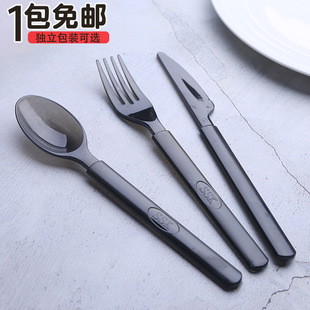 一次性勺子塑料加厚烧仙草甜品勺长柄外卖打包匙调羹商用单独包装详情3