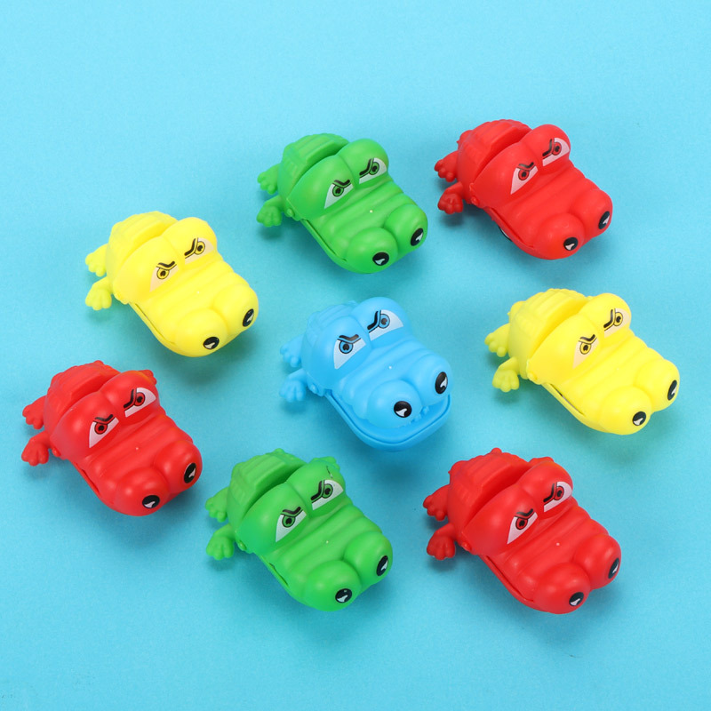 Crocodile rebound car bagged, large-mouthed animal rebound car cartoon mini biting crocodile, street stall night market toy wholesale pic 15