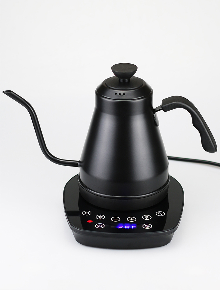 Steel Art smart temperature-controlled household electric kettle, stainless steel slender spout electric kettle, temperature-controlled hand-rinsed kettle, insulated kettle pic 11