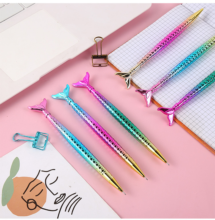Oufeiya 5386 Mermaid 0.7/0.5 mechanical pencil manufacturer supplies wholesale student activity pencil stationery pic 8