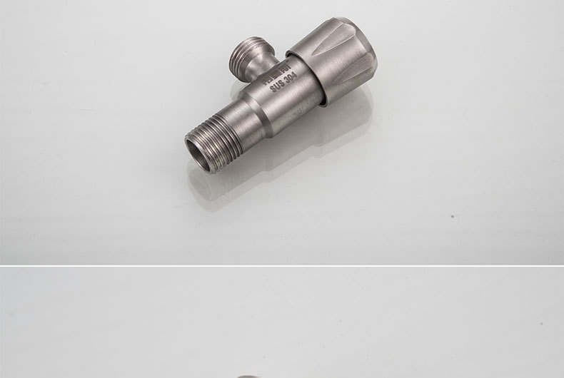 Ximans 304 stainless steel Angle valve, all-copper Angle valve, water heater water stop switch valve, 4-minute DN15 ceramic core pic 19