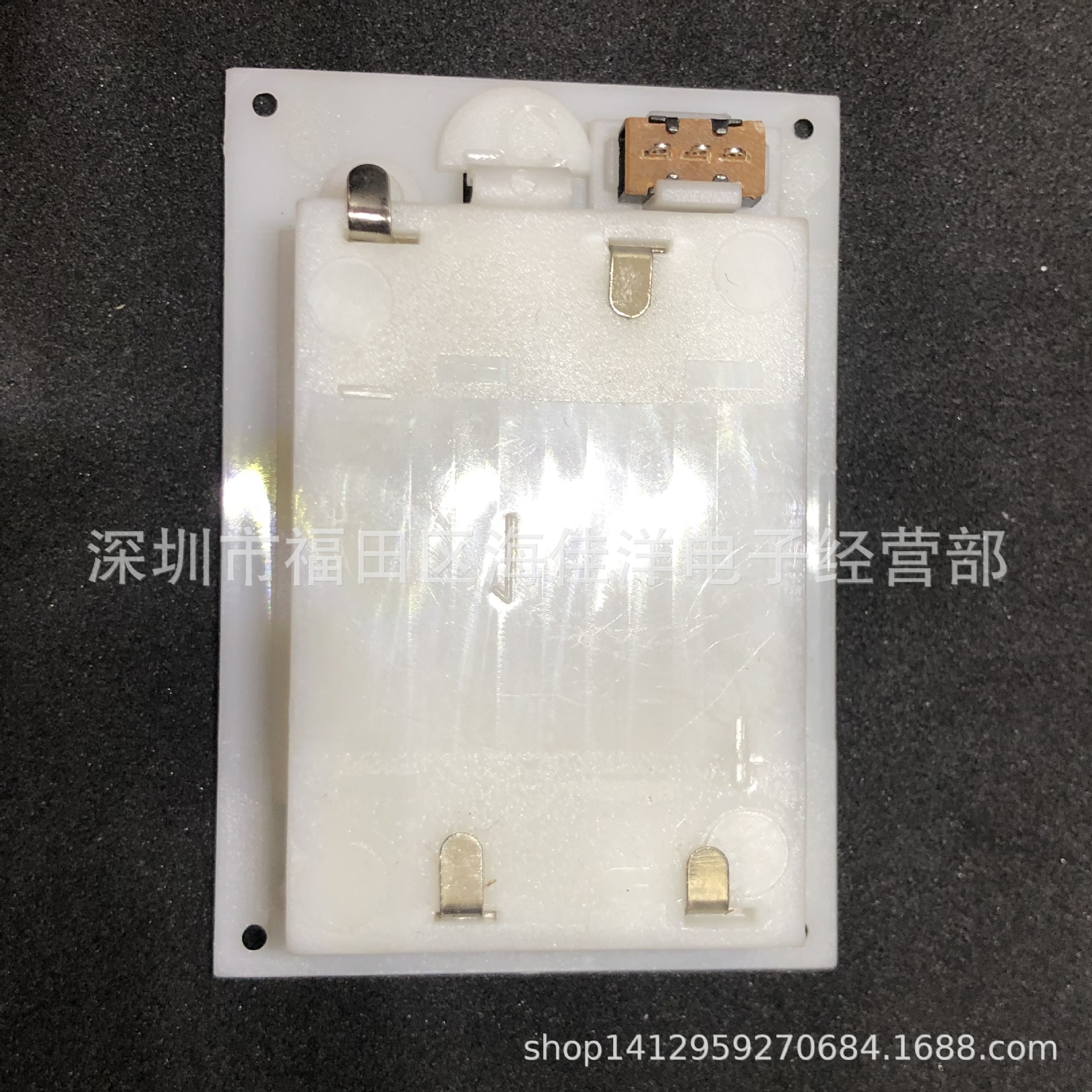 No. 7 3-cell flip cover battery box, No. 7 3-cell snap-on cover battery seat AAA*3 flip cover 4.5V with switch embedded pic 5