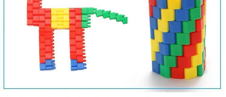 Rocket bullet head small particle building block assembly toys, plastic assembly toys for children aged 3 to 9, early education and intelligence toys pic 16