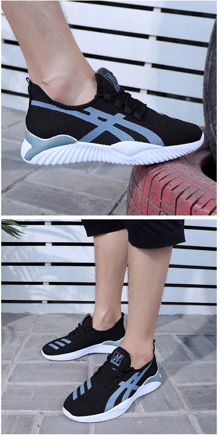 2025春季夏季新款男鞋网面透气休闲鞋青少年运动鞋飞织鞋男鞋批发详情89