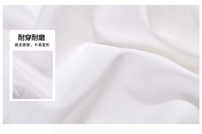 高纱支丝光双面布100支双股丝光棉双面高端T恤休闲服装面料详情7
