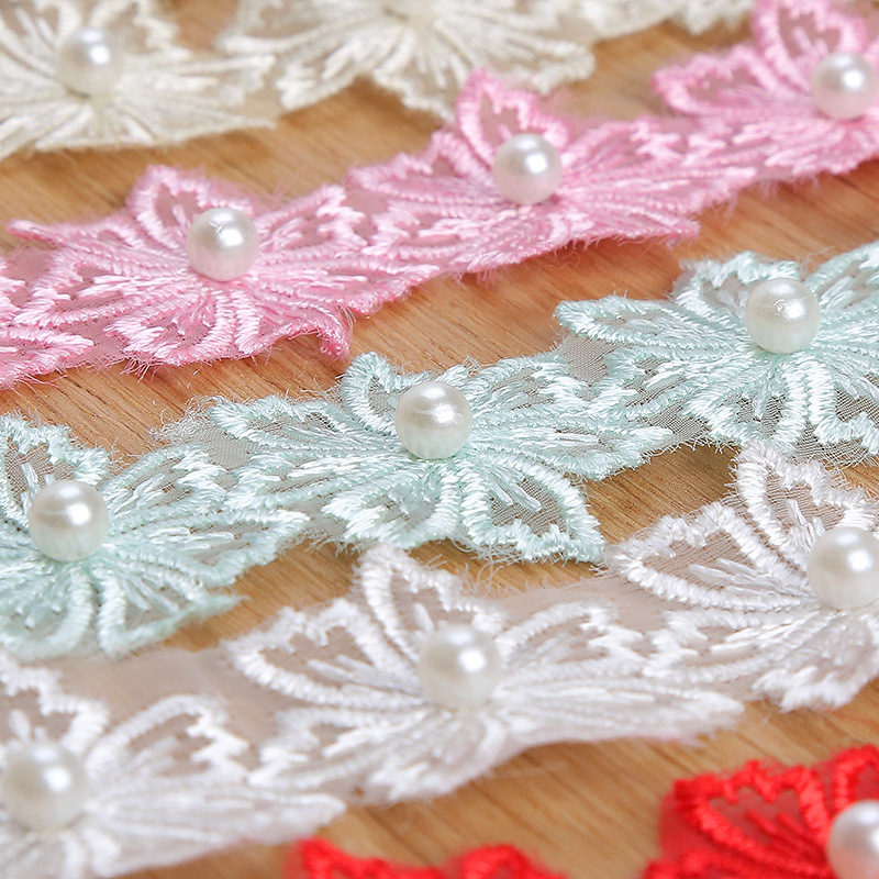 In-stock order of European lace with a width of 3.5cm for wedding lace and accessories. Direct supply from the lace manufacturer pic 15