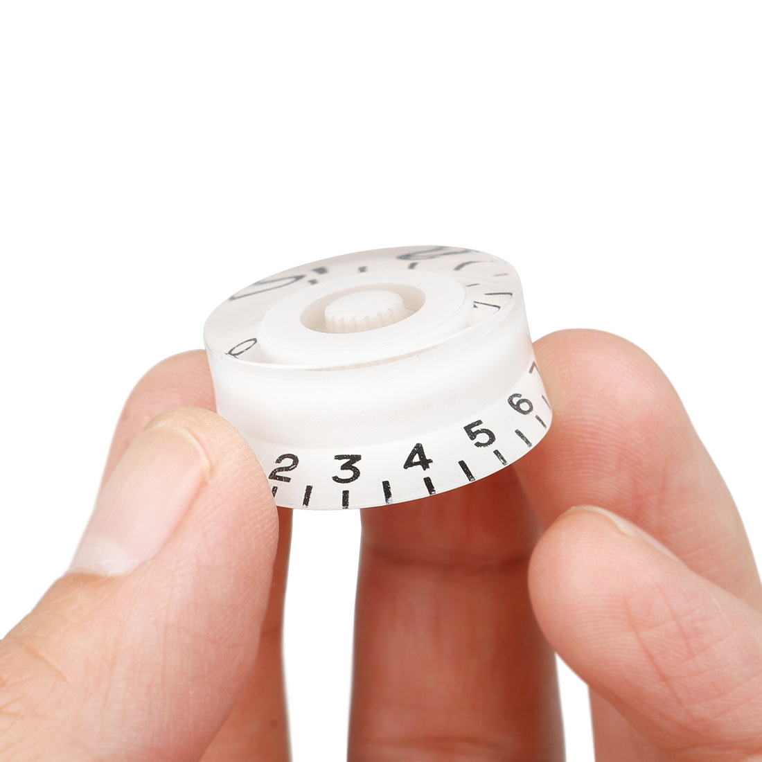 Electric guitar volume knob cap, guitar compatible potentiometer cap, transparent flying saucer knob, three sets of instrument wholesale pic 9