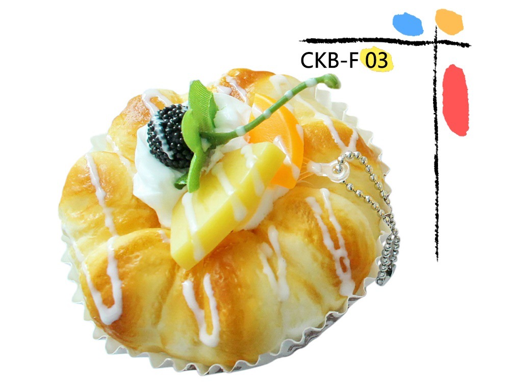 New and unique European-style paper cup bread model fridge magnets, creative home decoration window display INS set, baking supplies set pic 12