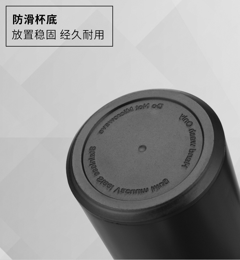 304商务不锈钢温度显示温控智能保温杯批发 测温直身杯子礼品水杯详情14