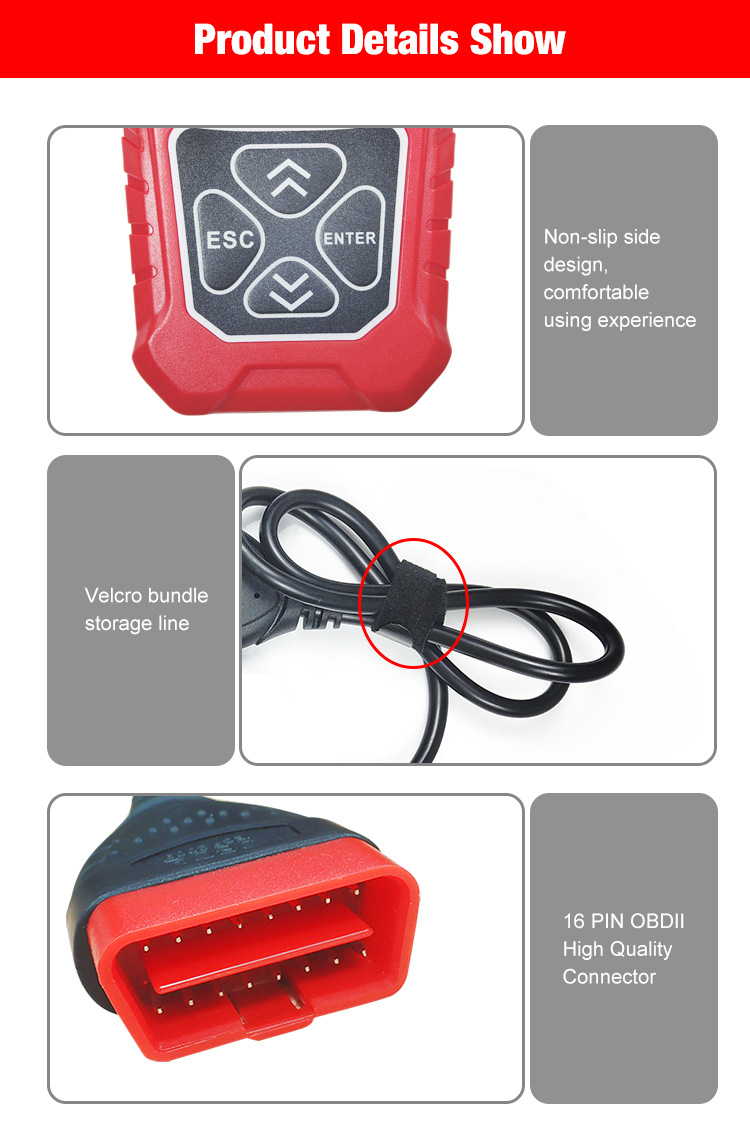 KONNWEI KW310 obd automotive fault detector Automotive diagnostic tool code reading Card elm327 obd2 pic 11
