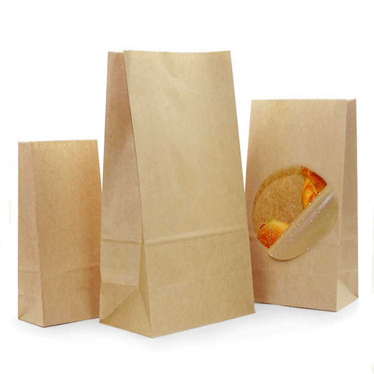 pla degradable paper bags, cowhide laminated square-bottom bags, kitchen waste paper bags, square-bottom waste and garbage packing bags pic 6