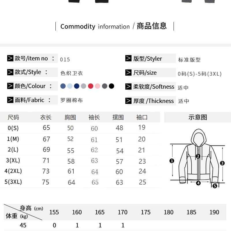 TB BROWIN新款TB色织四条杠圆领加绒卫衣男女同款一件代发详情12