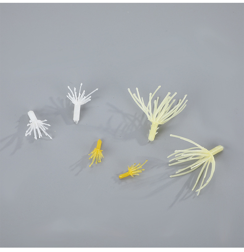 仿真樱花芯花枝花材DIY配件塑料成品厂家直供办公文化园艺仿真树叶植物装饰详情12