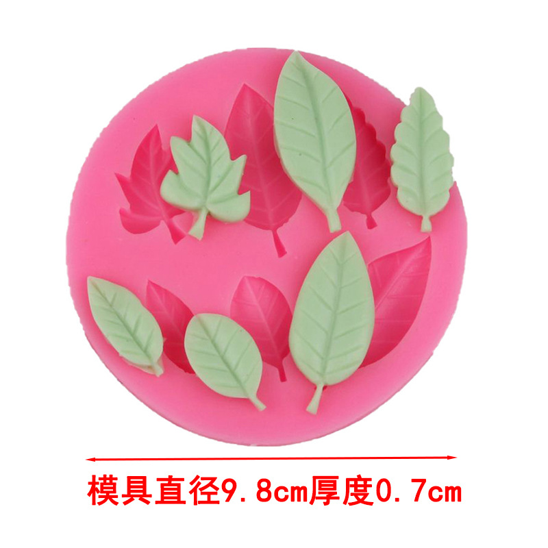 4寸圆形蛋糕香薰蜡烛diy西点烘培小清新风仿甜品蜡烛制作硅胶模具详情12