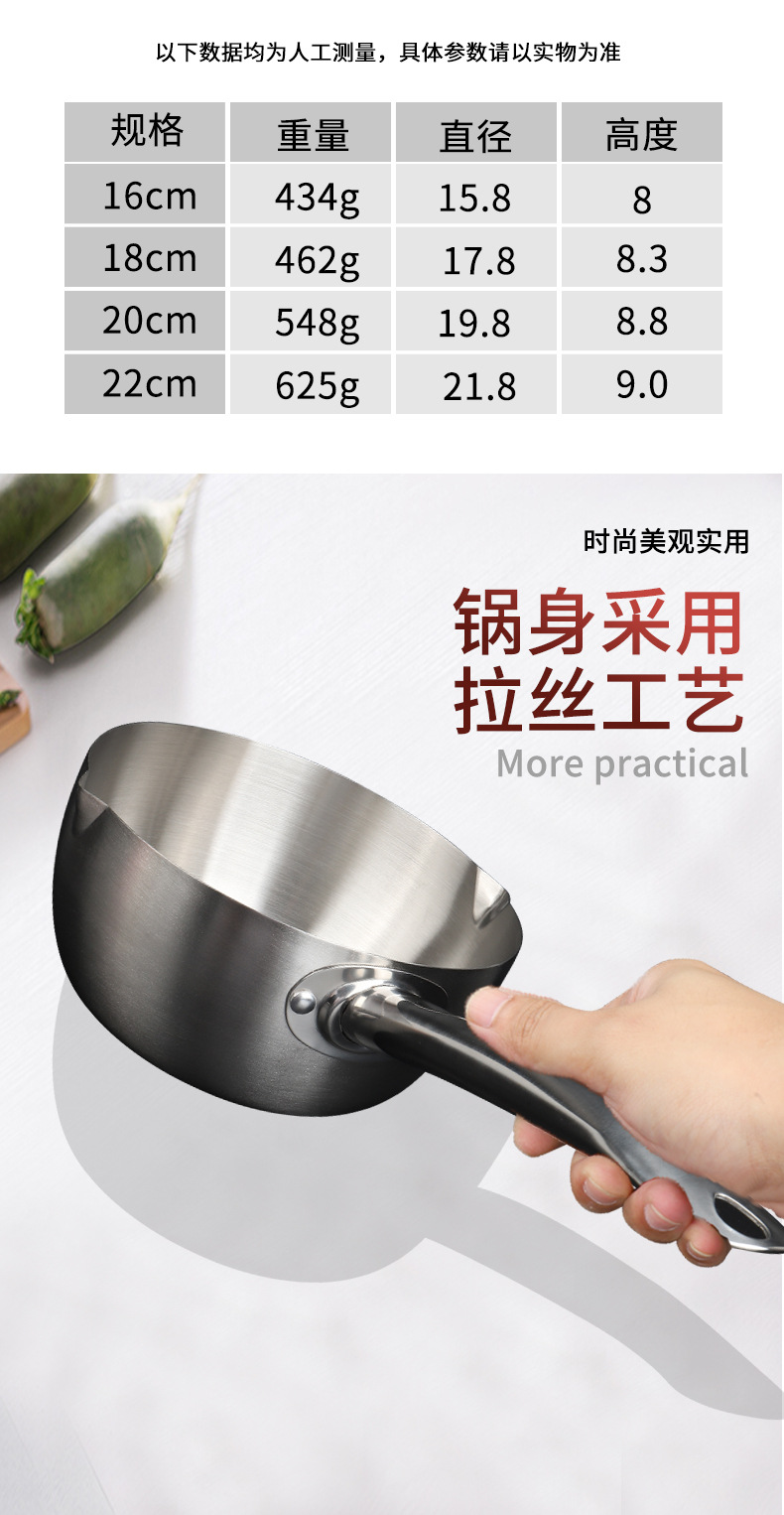Stainless steel measuring cup, plastic measuring cup, 100ml, transparent with scale, household kitchen measuring tools pic 6