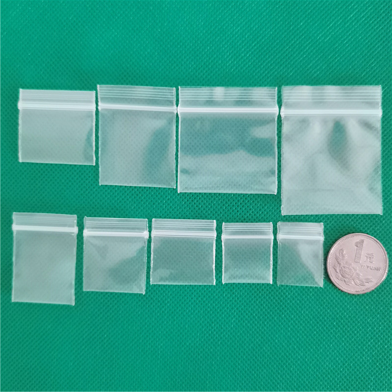 1045 slender self-sealing bag, transparent long sealing bag, square sealing bag, zipper bone molded tube, pe long plastic bag pic 14