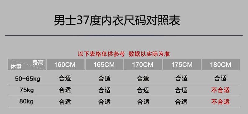 37度恒温保暖内衣套装男女薄款大码无缝秋衣秋裤美体修身保暖套装详情2