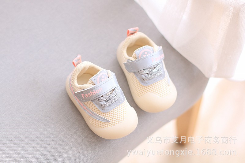 【清仓特价】男宝宝学步鞋春秋季软底防滑婴儿网鞋详情13