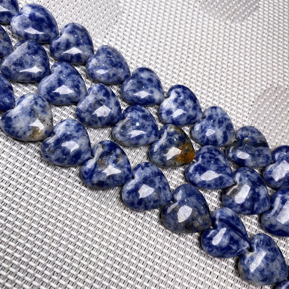 Natural stone, crystal, agate, heart-shaped semi-precious stone, loose beads, various material jewelry beads, necklaces, bracelets and accessories pic 13