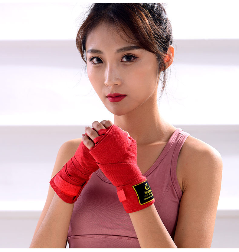 拳击绷带运动散打缠手带弹力泰拳拳套绑带男女格斗训练护手布绷带详情10