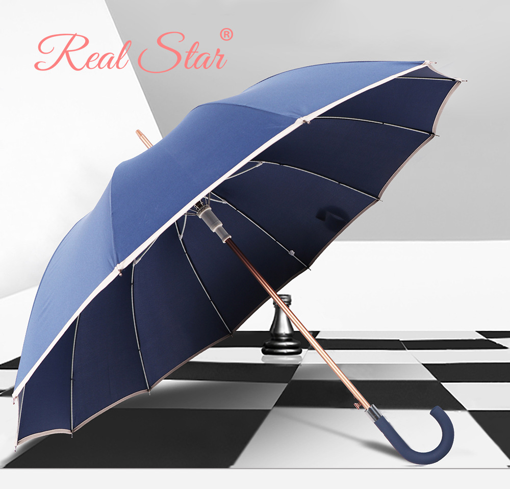 RST广告伞全纤维25寸加大加固防风雨伞厂家现货批发可印logo详情4