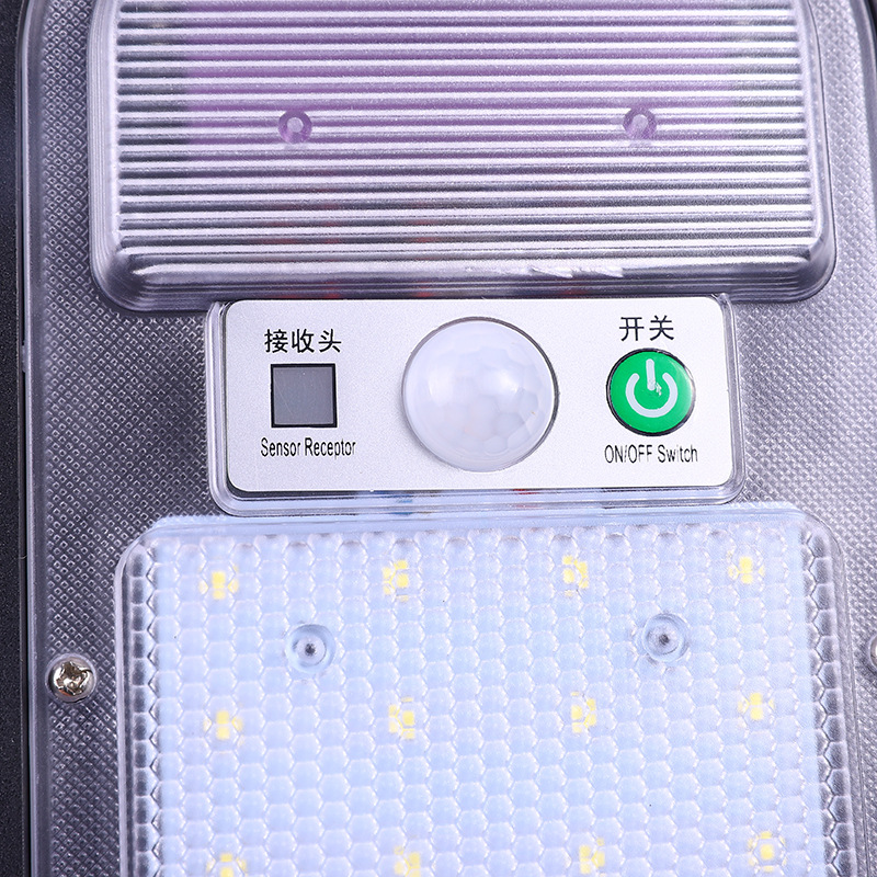 批发新款太阳能感应壁灯户外灯人体感应照明花园庭院照明LED路灯详情6