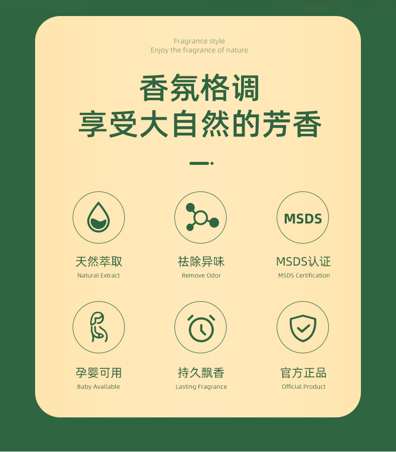 水溶性植物精油加湿器香薰机精油补充液家车载古龙花香空气清新详情2