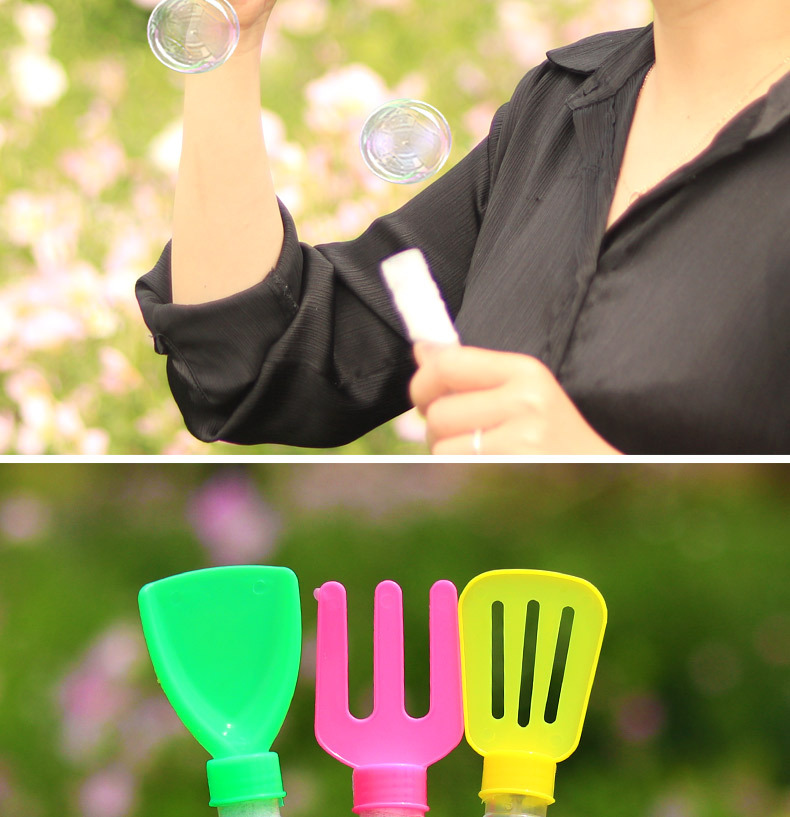 Concentrated liquid beach bubble sticks, outdoor eco-friendly 27cm bubble-blowing small toys, bubble water manufacturer wholesale pic 4