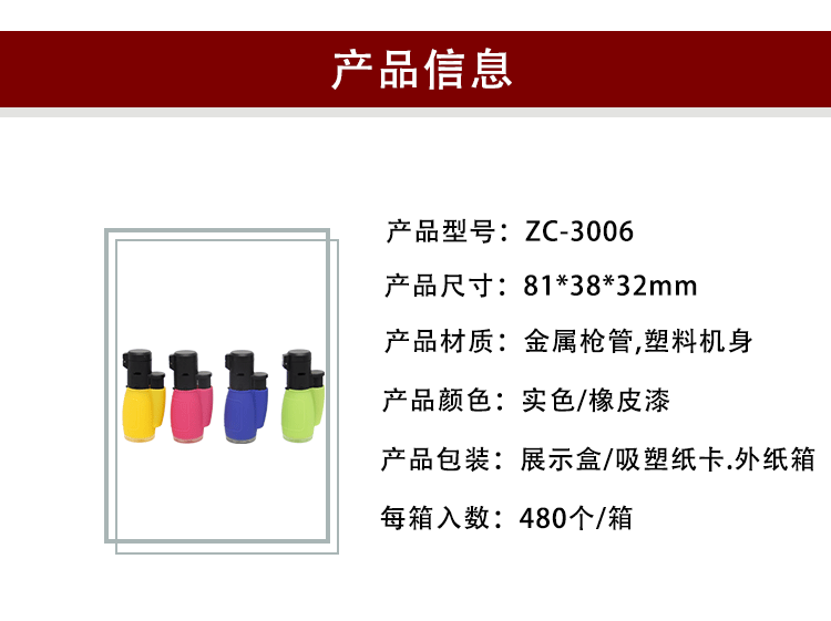 跨境卡通人物防风打火机高温焊枪点火器点火装置雪茄艾灸喷火器详情3