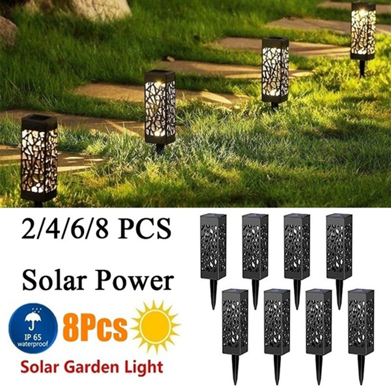 庭院太阳能草坪灯户外防水镂空灯露营地插灯照明草坪灯太阳能灯详情13