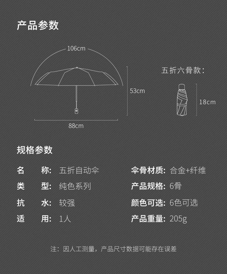 雨伞批发加印广告五折伞时尚小清新口袋伞防晒防紫外线迷你遮阳伞详情13