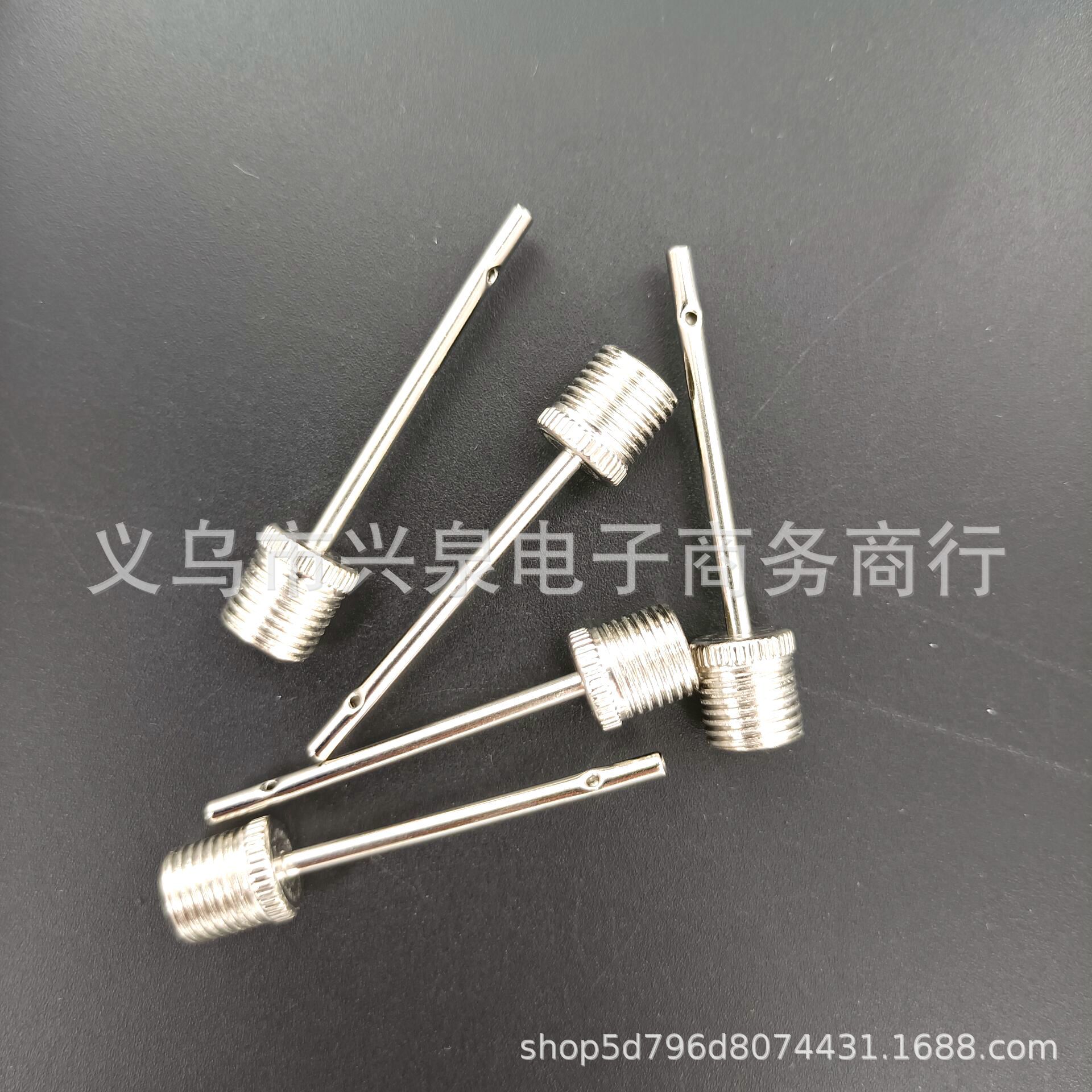 【 Zone 2-5 】 Bagged steel gas needle 100/ 2000 per bag/Basketball pump, gas needle, metal ball, football pump, iron premium gas needle, accessories, ball needle, one yuan general merchandise pic 3