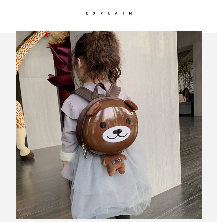 批发幼儿园防走失儿童书包夏季宝宝小背包男女孩卡通蛋壳双肩包34详情24