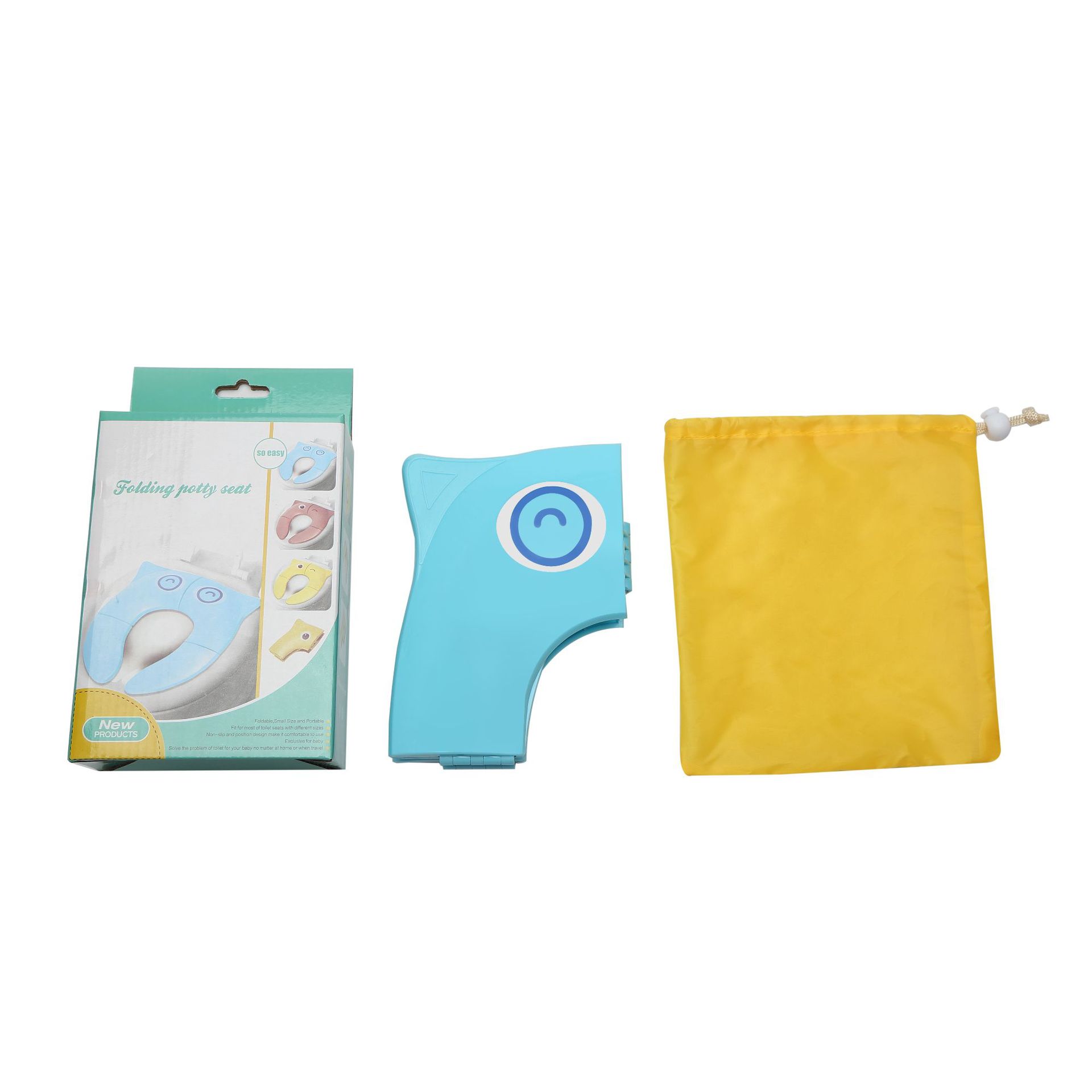 家用儿童马桶圈坐便器可折叠式马桶垫便携婴儿宝宝外出旅行坐便圈详情4