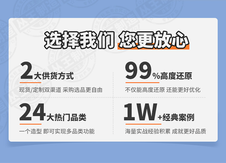PVC软胶卡通盲盒公仔定制立体可爱礼品个性潮玩解压玩偶摆件定做国潮详情5