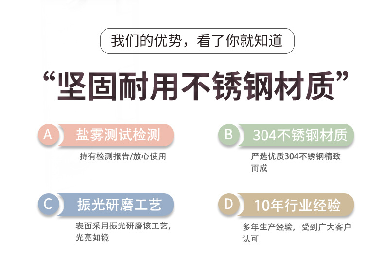 合页304不锈钢合页五金橱柜门窗木门折叠平开小合叶工业加厚铰链详情4