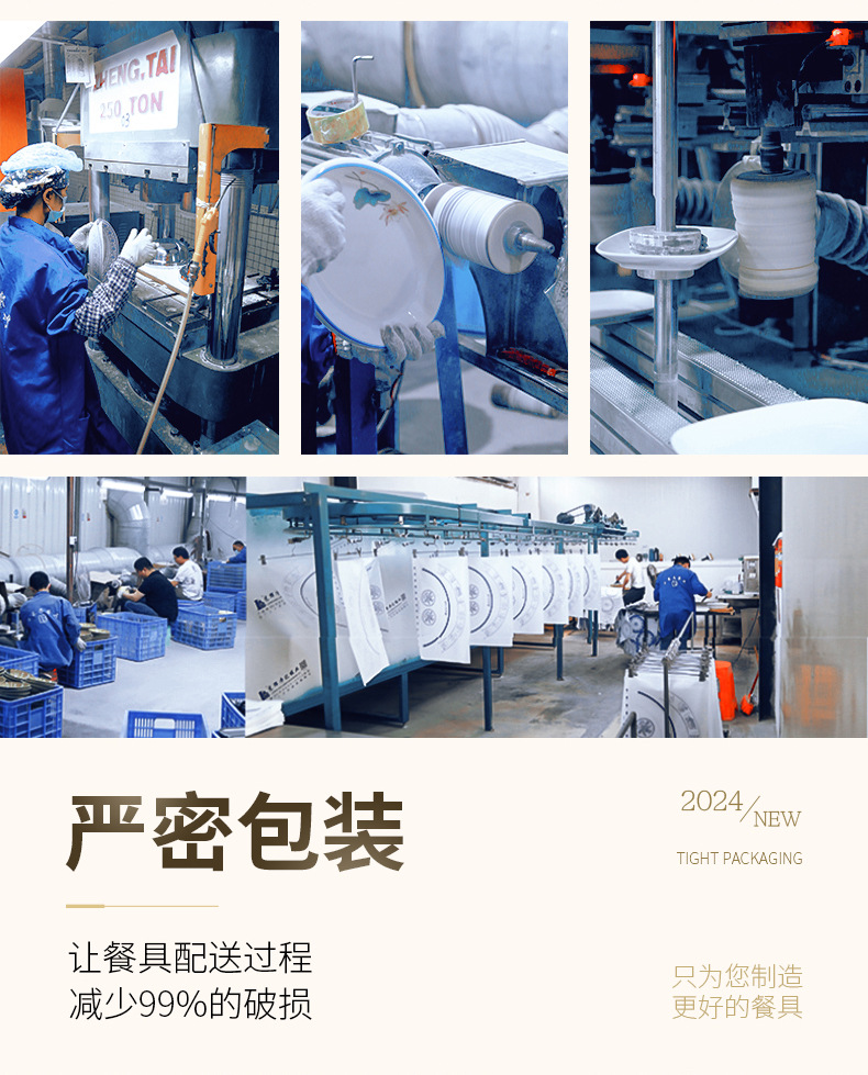 白色密胺圆形盘子酒店餐厅商用餐具仿瓷塑料加厚自助餐西餐盘子详情21