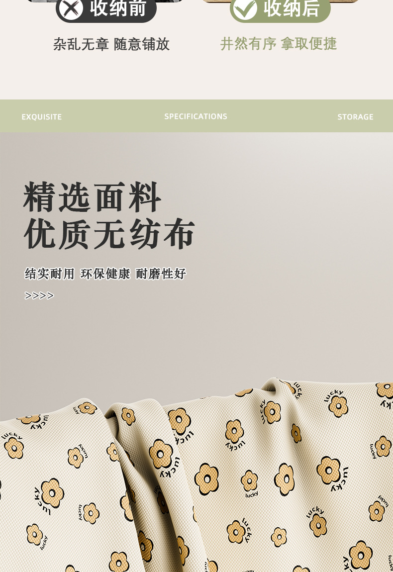 衣服收纳袋子整理袋衣物被子专用搬家打包袋神器大容量装棉被布袋详情7