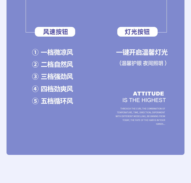 多功能伸缩折叠灯光风扇 USB充电办公家用露营台挂两用对流循环风扇抖音爆款详情21