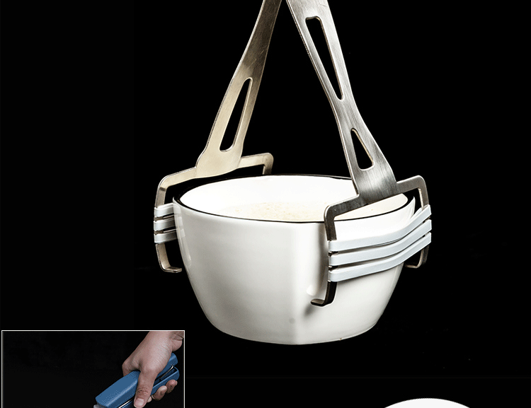 Cross-border exclusive new multi-functional plate lifter, anti-scald bowl lifter, thickened dish and bowl tongs, kitchen practical small tools pic 5