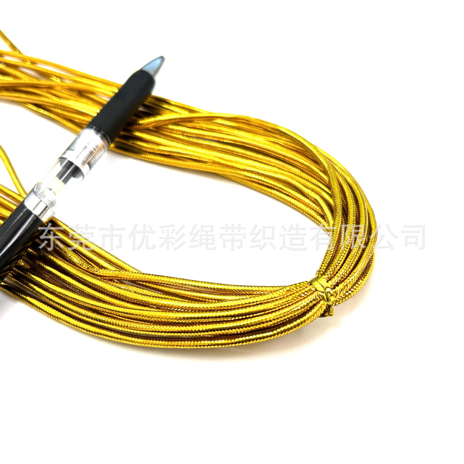 0.8mm/1.0mm/1.5mm金银丝线贺卡请柬包装吊牌绳装饰银线无弹力详情29