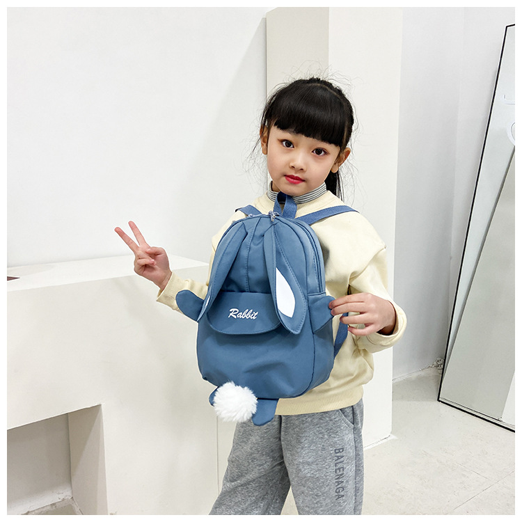 卡通可爱儿童双肩包幼儿园小孩轻便小背包3-6岁儿童帆布出行包潮详情16