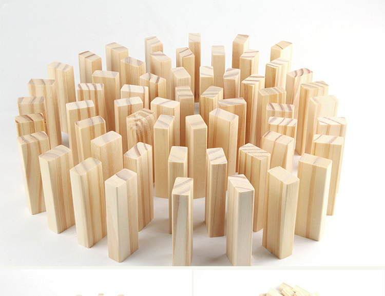 【专业生产】54片儿童成人比赛专用益智智力积木制叠叠高标准玩具详情11